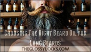 choosing the right beard oil for long beards