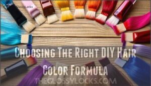choosing the right diy hair color formula
