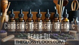 choosing the right organic beard oil