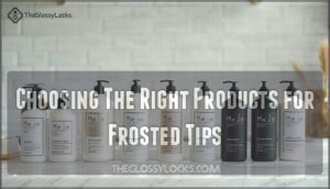choosing the right products for frosted tips