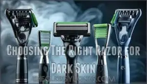 choosing the right razor for dark skin