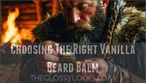 choosing the right vanilla beard balm
