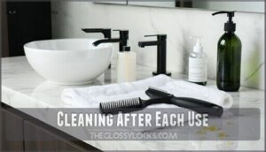 cleaning after each use