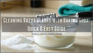 cleaning razor blades with baking soda