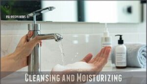 cleansing and moisturizing