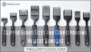 clipper guard sizes and corresponding haircut numbers