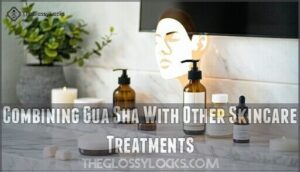 combining gua sha with other skincare treatments