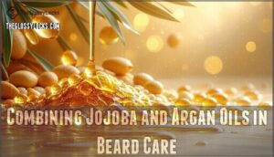 combining jojoba and argan oils in beard care