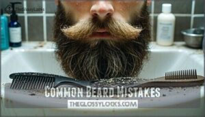 common beard mistakes
