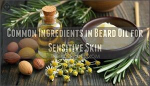 common ingredients in beard oil for sensitive skin