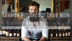 common mistakes to avoid with beard oil