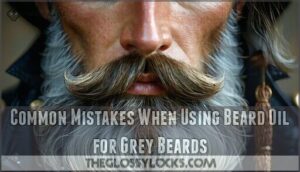 common mistakes when using beard oil for grey beards
