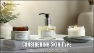 considering skin type