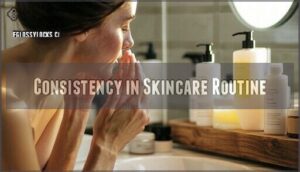 consistency in skincare routine