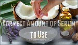correct amount of serum to use