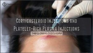 corticosteroid injections and platelet-rich plasma injections