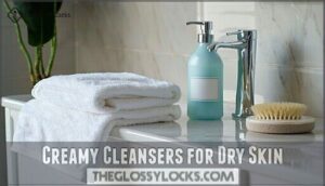 creamy cleansers for dry skin
