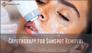cryotherapy for sunspot removal
