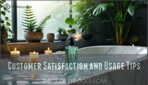 customer satisfaction and usage tips