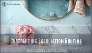 customizing exfoliation routine