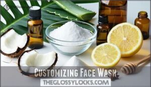 customizing face wash