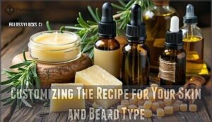 customizing the recipe for your skin and beard type