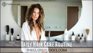 daily hair care routine