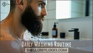 daily washing routine