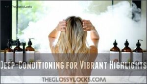 deep-conditioning for vibrant highlights
