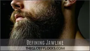 defining jawline