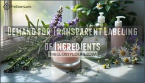 demand for transparent labeling of ingredients