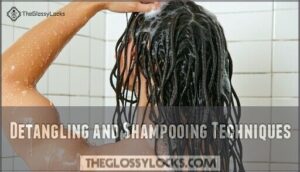 detangling and shampooing techniques