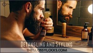 detangling and styling