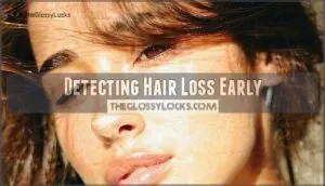 detecting hair loss early