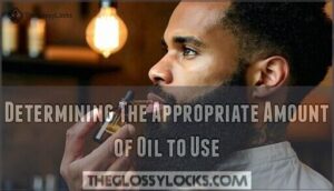 determining the appropriate amount of oil to use
