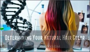 determining your natural hair color