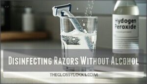 disinfecting razors without alcohol