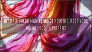 diy hair color maintenance routine