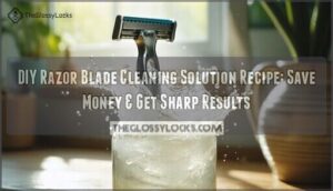 diy razor blade cleaning solution recipe