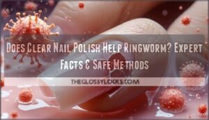 does clear nail polish help ringworm