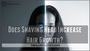does shaving head increase hair growth