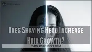 does shaving head increase hair growth