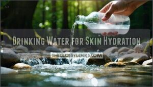 drinking water for skin hydration