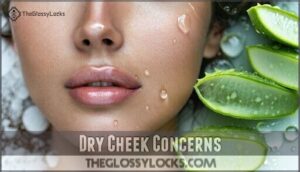 dry cheek concerns