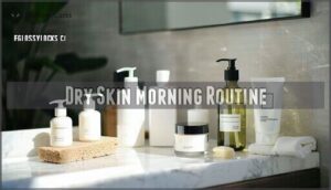 dry skin morning routine