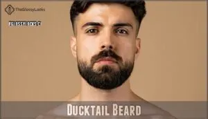 ducktail beard