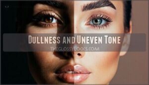 dullness and uneven tone