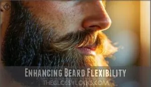 enhancing beard flexibility