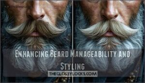 enhancing beard manageability and styling