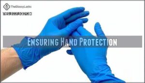 ensuring hand protection